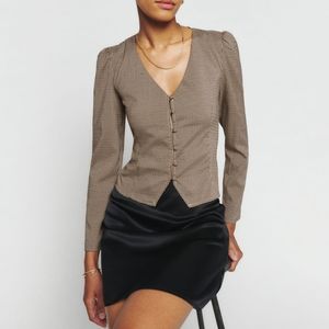 Reformation Callie Top 6 NWT